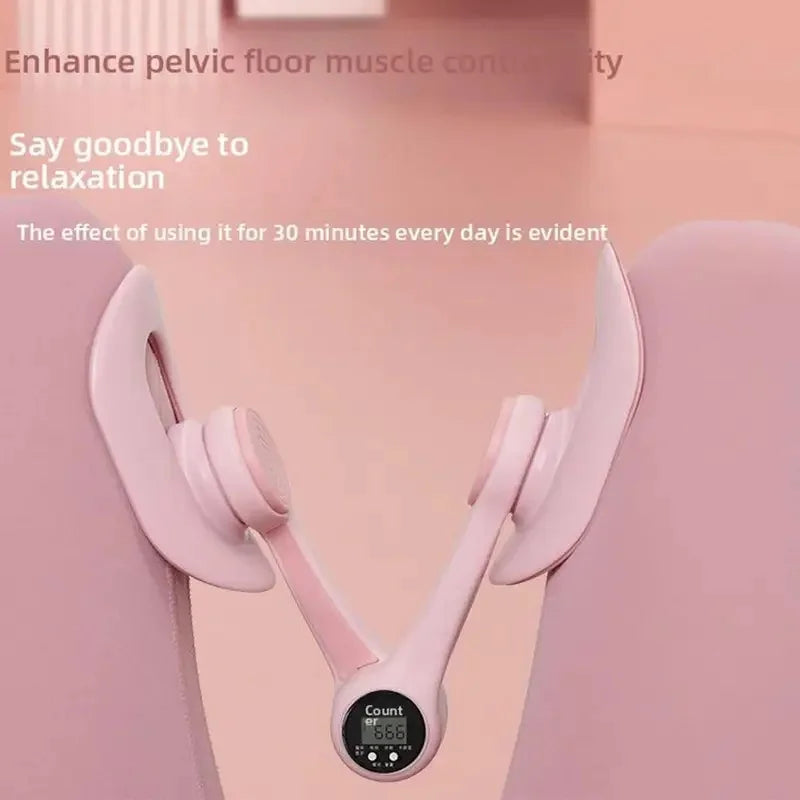 Pelvic Floor Kegel Exerciser with Fixed Lock, Thigh Toner for Inner Thigh & Leg Slimming Training