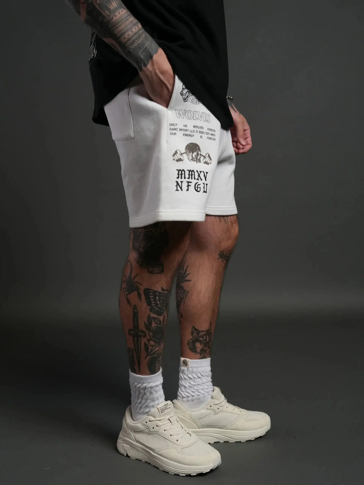 Summer Casual Fashion Jogger Shorts Men Cotton Breathable Loose Beach Short Pants Comfortable Gym Basketball Sport Street Shorts