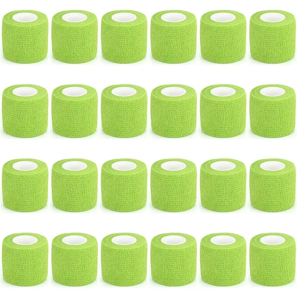 Wholesale 24 rolls Bandage Cohesive Bandage Self Adhesive Self Adherent Wrap for People & Pets Wrap Breathable Athletic Elastic