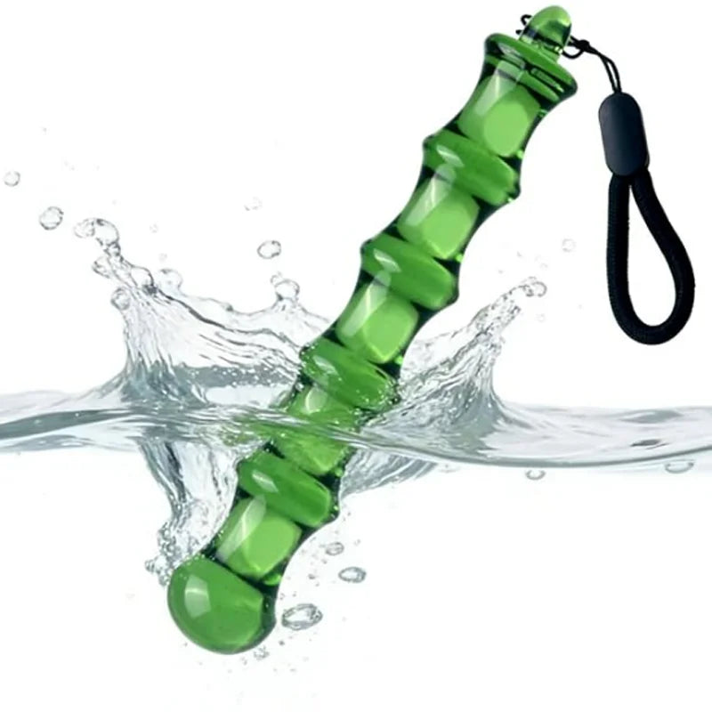 16cm Smooth Thornless Jade Massage Stick Meridian Acupoint Muscle Relaxation Stick for Shoulders Neck Hips