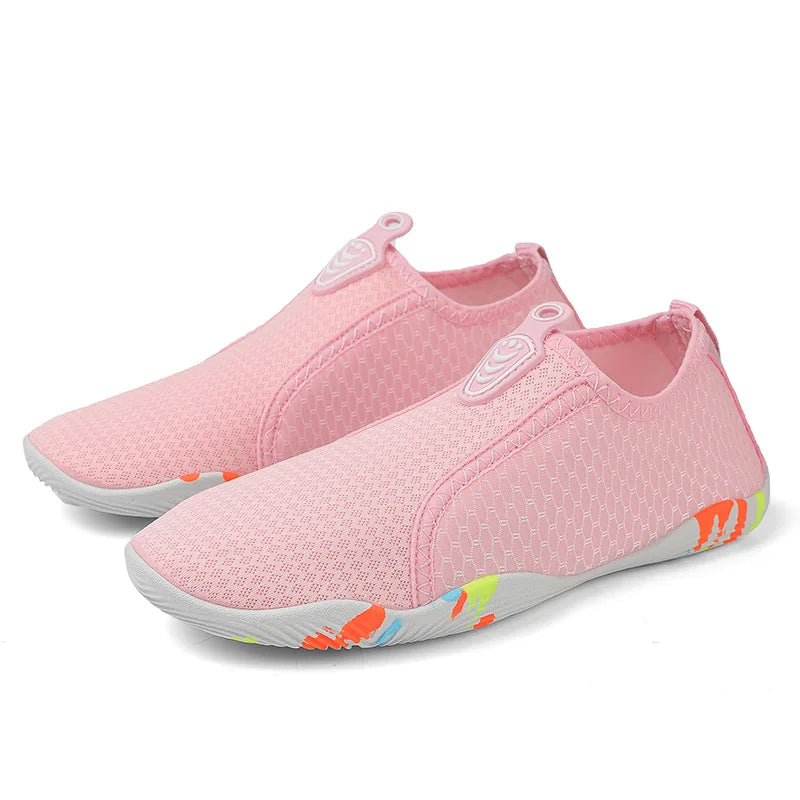 New Unisex Lager Size Unisex Outdoor Aqua Shoes Couples Vacation Beach Barefoot Swimming Shoes Indoor Fitness Gym Shoes35-46#