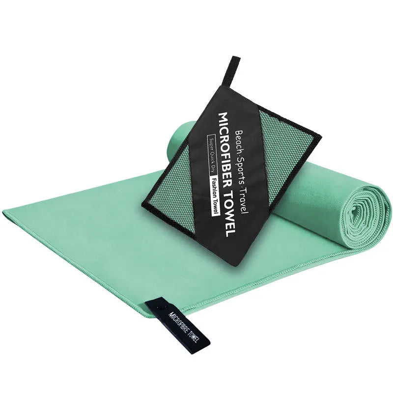 Ultra Absorbent Quick Dry 6 Sizes High Quality Microfiber Towel Portable Bag Yoga Beach Gym Camping Travel Lightweight Portable