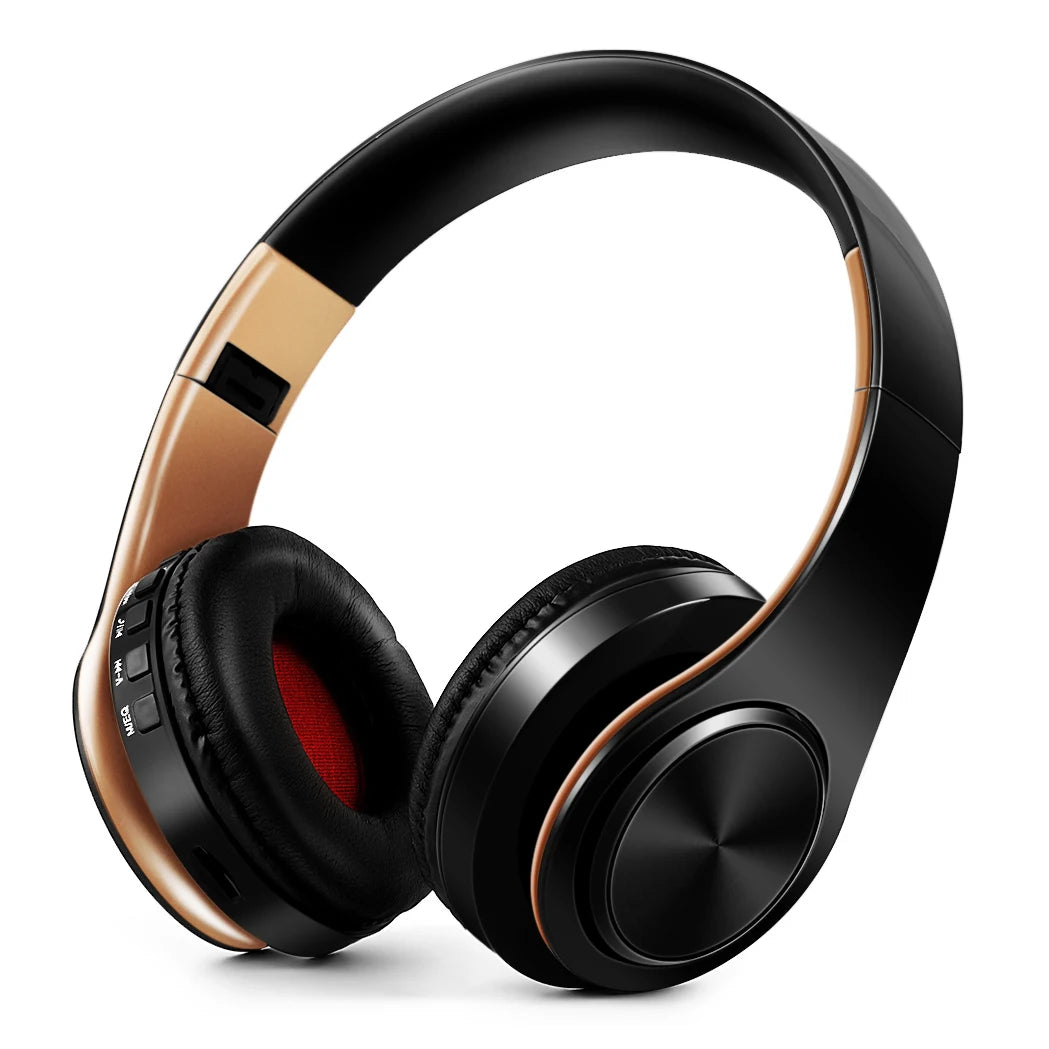 AYVVPII Stereo Wireless Bluetooth Headphone FM and Support SD Card with Mic for Mobile Iphone Sumsamg Tablet MP3