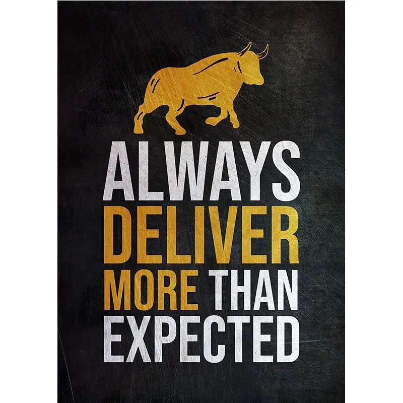 Motivational Stock Trading Canvas Art Buy The Fear Sell Greed Wall Decor for Home Office Traders Best Inspirational Posters