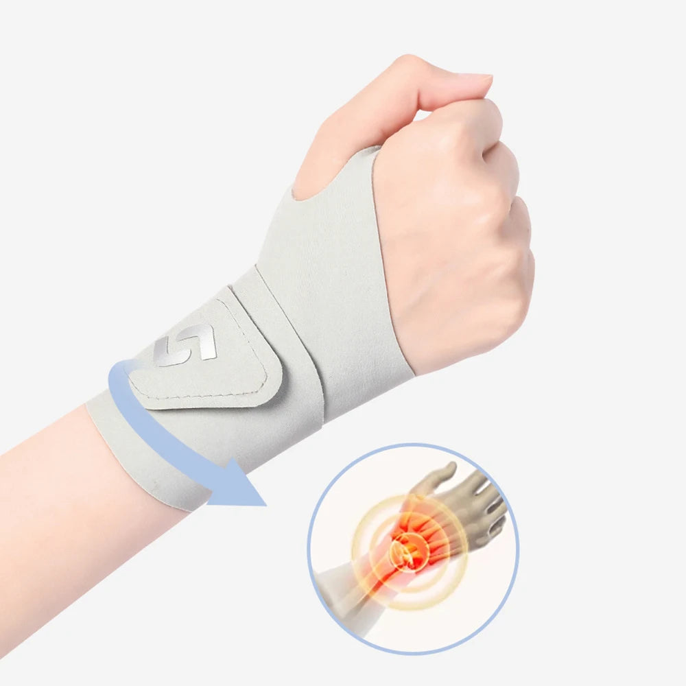 1 Piece Wrist Support Unisex Tenosynovitis Compression Wrist Brace Basketball Arthritis Breathable Sprain Fitness Wrist Wrap
