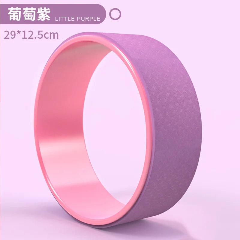 Yoga Wheel Back Opening Yoga Equipment Beginner Fitness Yoga Wheel Back Bending Artifact Roller Ring Home Pilates Circle
