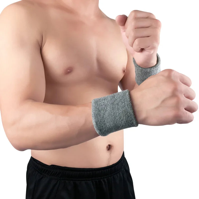 Elastic Bandage for Tennis Wrist Sweat Protector Sweat Protector Near Wristband Sweatband Tennis Cuffs Wrist Bandage HSW02