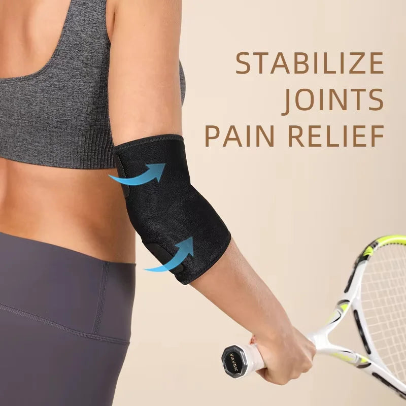 1Pcs Fitness Elbow Brace Compression Support Sleeve for Tendonitis, Tennis Elbow, Golf Treatment - Reduce Joint Pain