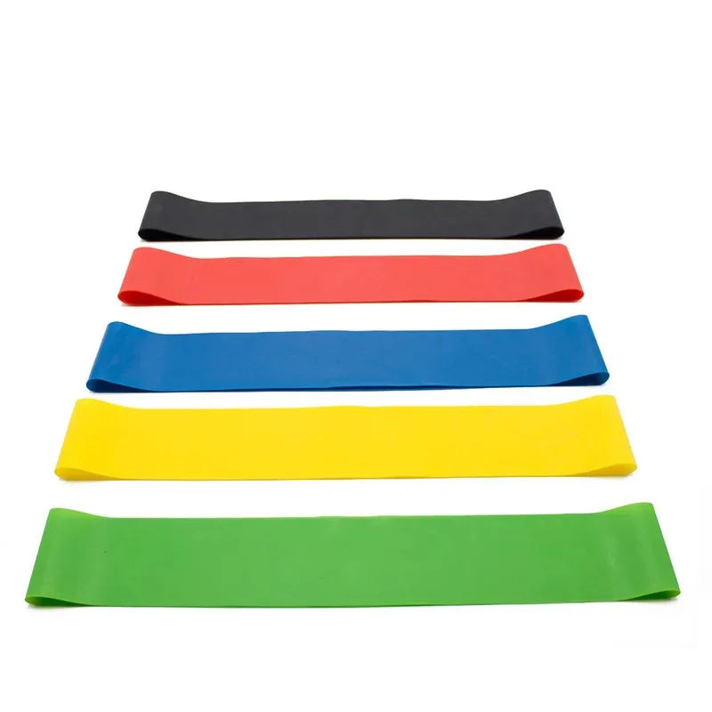 1/2/4 pcs Yoga Resistance Rubber Bands Fitness Elastic Bands Gym Strength Training Pilates Latex Elastic Bands Indoor Equipment