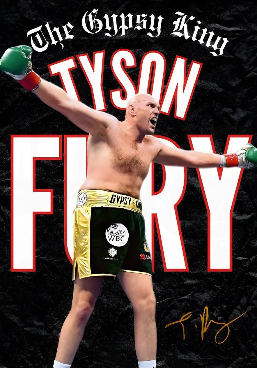 Famous Boxing Champion Posters Motivational Boxing Legends Prints Canvas Painting Wall Art Pictures Home Gym Boy's Bedroom Decor