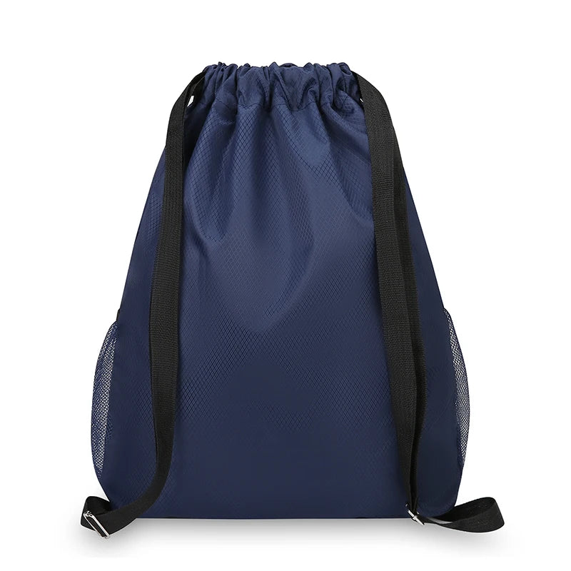 Lightweight Waterproof Sports Cinch Sack Drawstring Bag for Gym Basketball & Travel Unisex