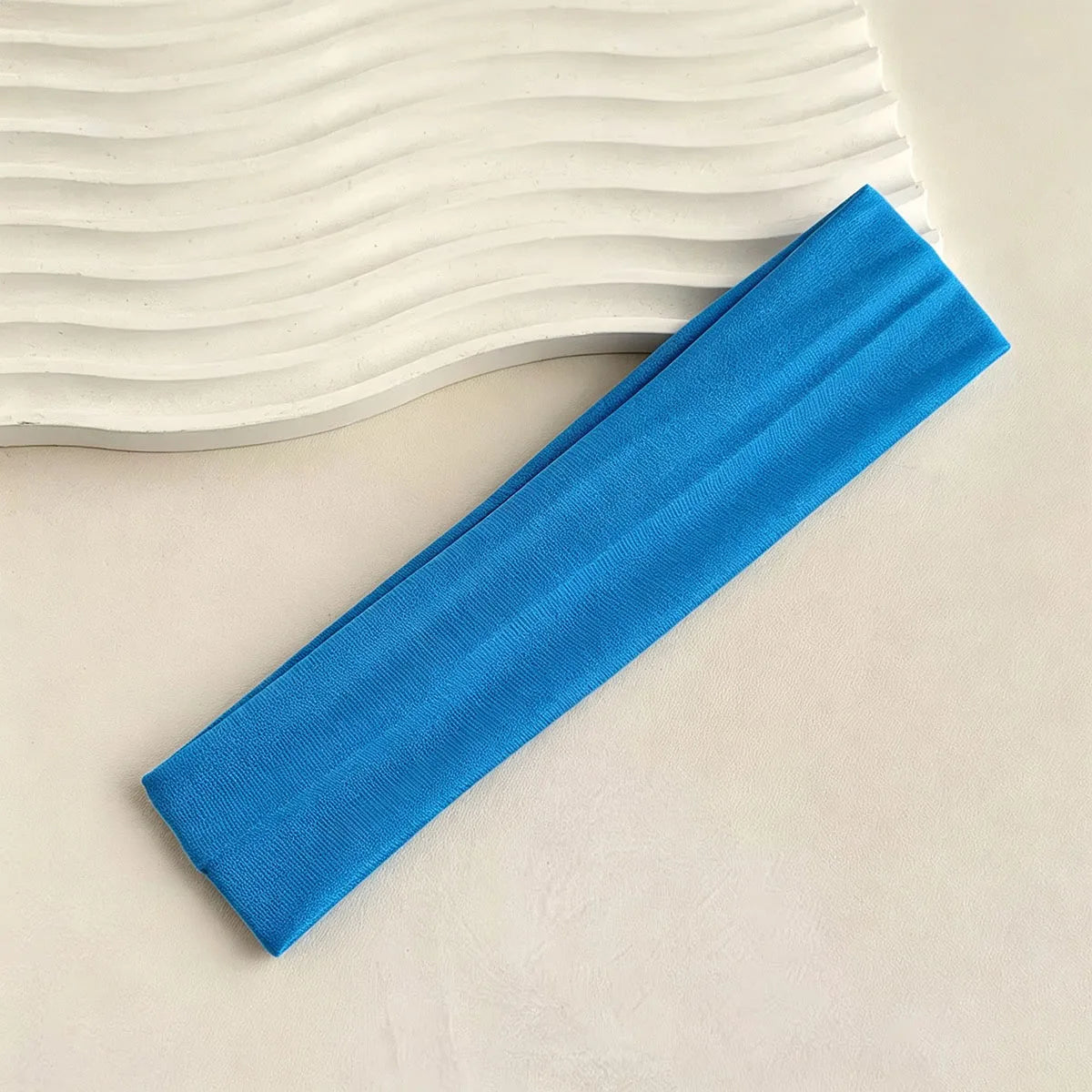 Four Seasons Solid Sports Headbands For Women Fitness Running Yoga Solid Color Elastic Hairbands Stretch Makeup Hair Accessories