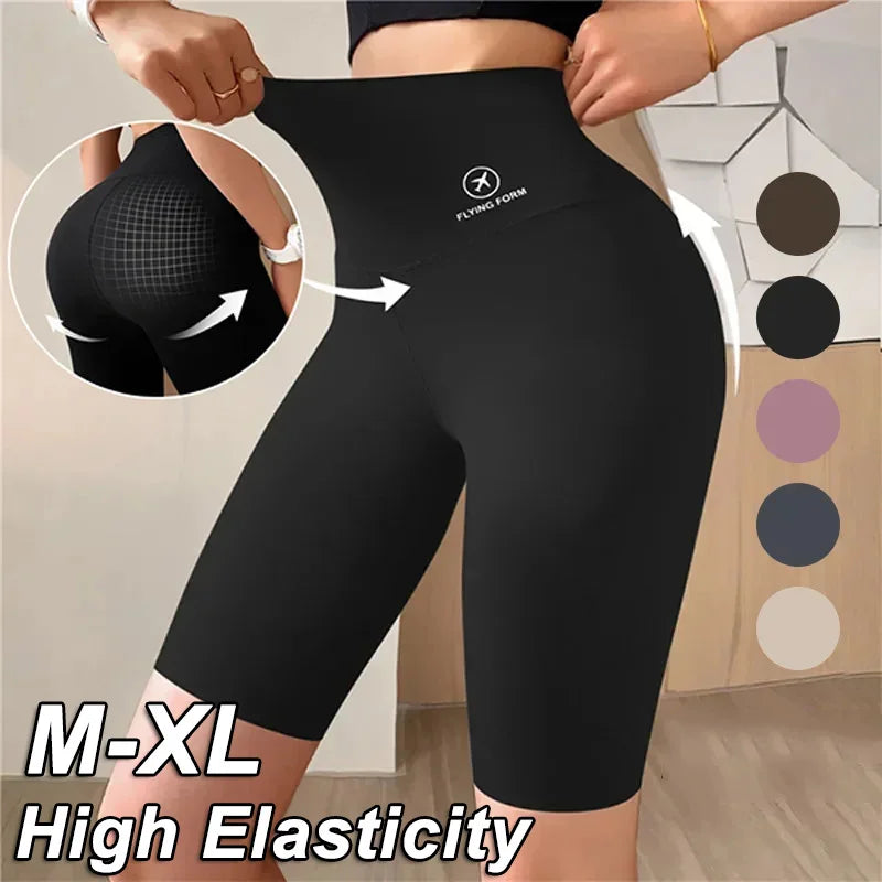 M-XL Women Shorts Sports Shorts For Women New Cycling Jogging Fitness High Waist Push Up Gym Shorts Leggings Yoga Clothing