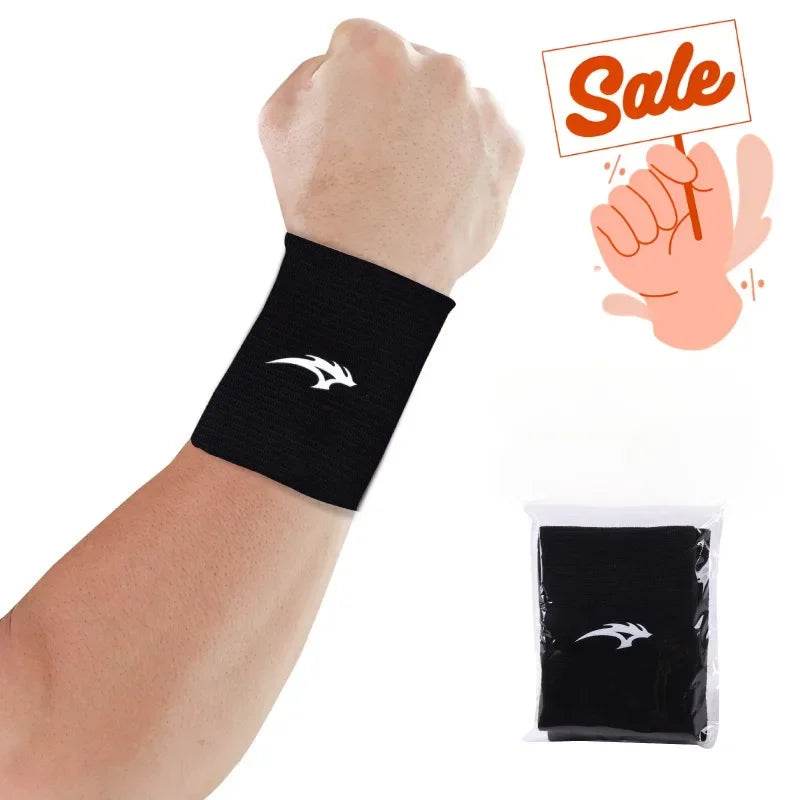 2/4/6pcs Sports Wristband, Sweat Moisture Wicking Wrist Guard for Tennis, Basketball, Running,Gym Wrist Wrap Cuff