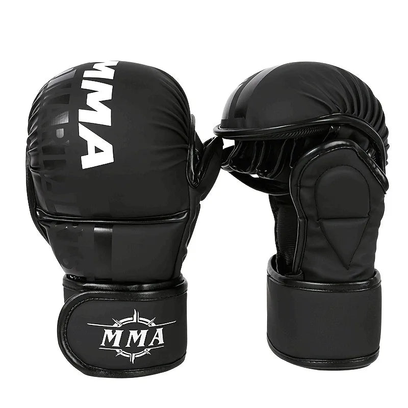 Professional MMA Boxing Gloves Thickened PU Muay Thai Kickboxing Training Boxing Accessories Durable Boxing Gear