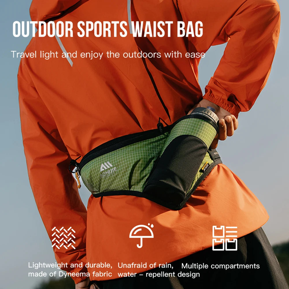 AONIJIE FM2501 Running Water Bottle Waist Pack Sports Belt Hiking Marathon Cross Country Outdoor Cell Phone Pouch