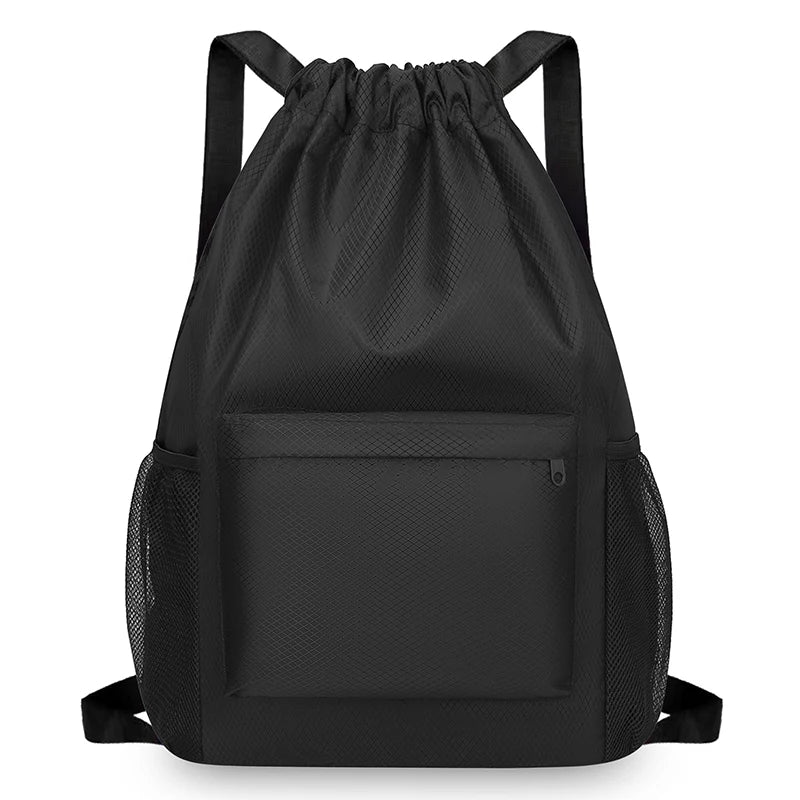 Lightweight Waterproof Sports Cinch Sack Drawstring Bag for Gym Basketball & Travel Unisex