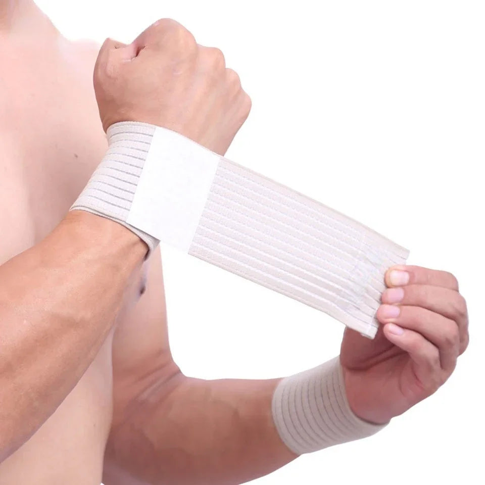 Gym Support Wrist Brace Wrap carpal tunnel Cotton Elastic Bandage Hand Sport Wristband wristband dispenser wristbands 1PCS