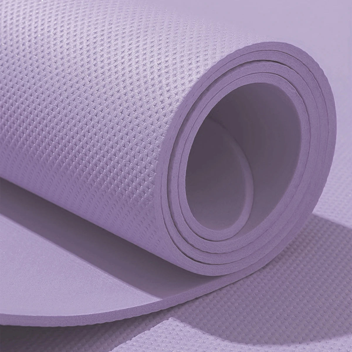 Purple Foldable Yoga Mat Eco Friendly EVA Folding Travel Fitness Exercise Mat 3/4/6mm Thicknesses for Yoga Pilates Workouts