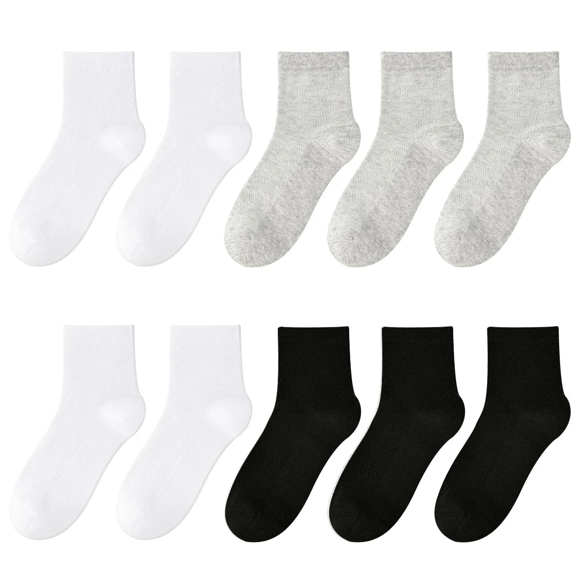 Children's Pure Cotton Mesh Boneless Summer Thin Ankle Socks OEKO-TEX Certified Safe for Kids Boys and Girls for School and Home
