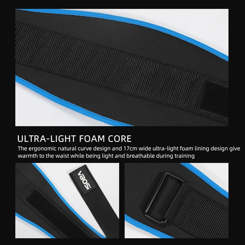 VBOSi 1 Piece Adjustable Weightlifting Belt – Strong Core Support for Gym, Training & Powerlifting
