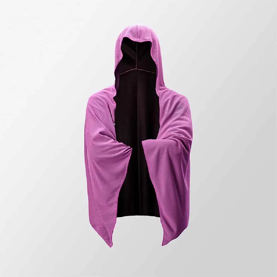 1pc Quick Dry Shawl Sports Coldproof Hooded Headband Camping Gym Wipe Sweating Cooling Towel Sunscreen Quick Dry Head Cover