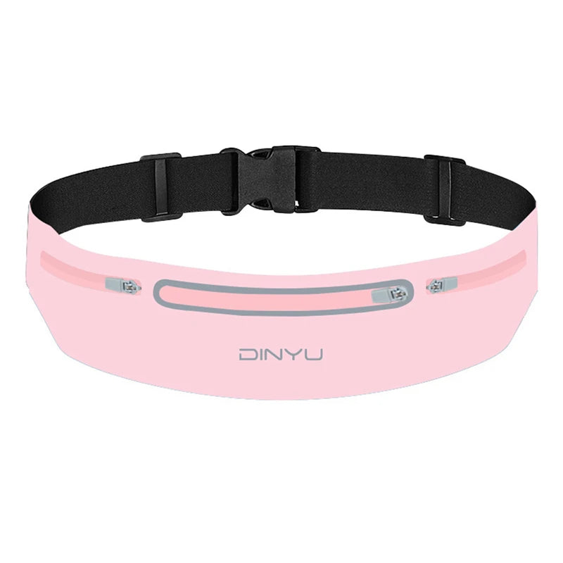 Sports Waist Pack Fanny Pack Wallet Adjustable Men Women Running Pouch Belt Portable Phone Holder Gym Bum Outdoor Running Bags