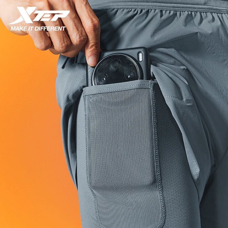 Xtep 2000km PRO Burst Shorts Men's 2026 Summer Quick-Dry Lightweight Sweat-Absorbing Running Shorts For Men 874229670144