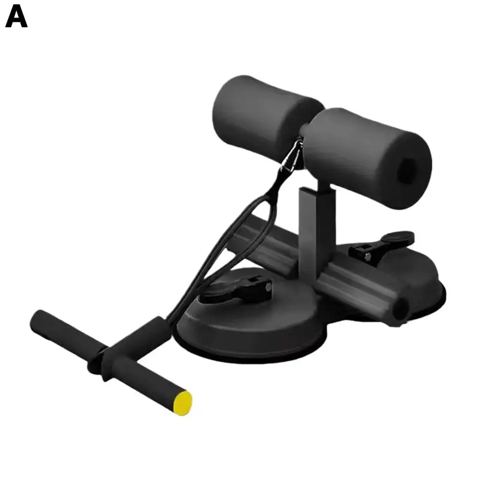 Sit Up Bar Foot Holder with 3 Suction Cup Sit Up Floor Holder Adjustable Height Situp Bar Assistance Device for Abs Workout Aids