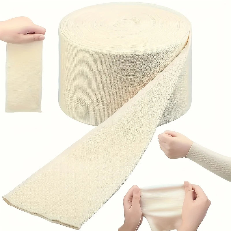4.5/7.5/10cm 1Roll Elastic Tubular Bandage Roll Sport Tape Suitable for Arms, Legs, Comfortable Support, Suitable for Men, Women