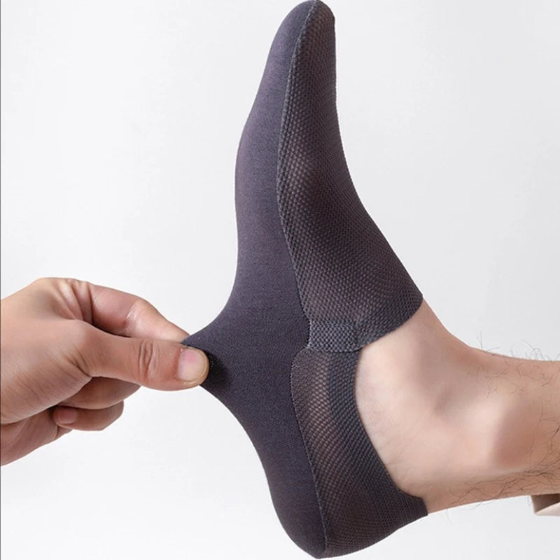 3Pair / Lot 100% Cotton Men Boat Socks Fashion Summer Thin Invisible Sock Breathable Soft Casual Sox High Quality Elastic Sokken