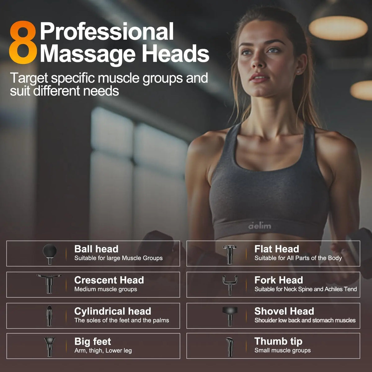 Professional Muscle Massage Gun for Neck and Back Massage Instrument Fitness Equipment Male Female Best Gift
