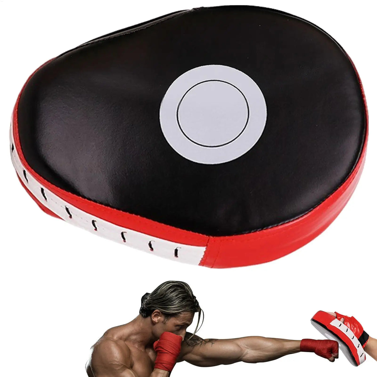 Boxing Pads Curved Focus Punching Mitts Training Hand Target Pads Gloves Training Focus Pads for Kickboxing