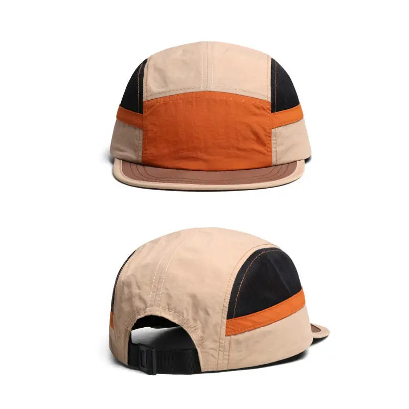 5 Panel Cap for Men Women, Quick Dry Nylon Mesh Material, Perfect for Running, Camping, Outdoor Sports,Daily Casual Fashion Wear