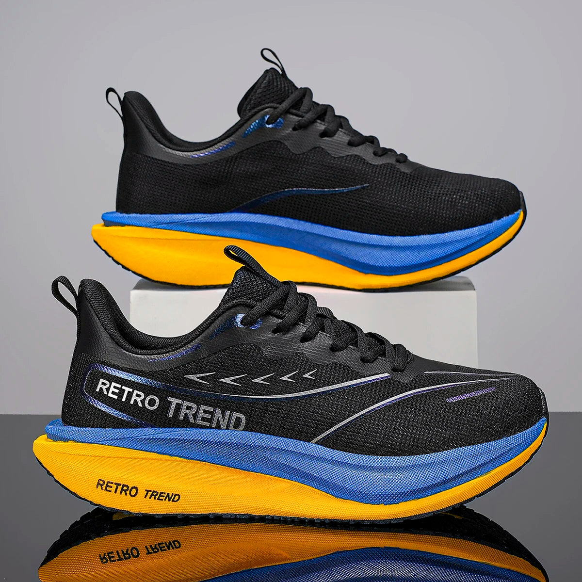 Men's Large Size Sports Shoes Outdoor Hiking Running Comfortable Casual Versatile Fashionable Training Shoes for Couples