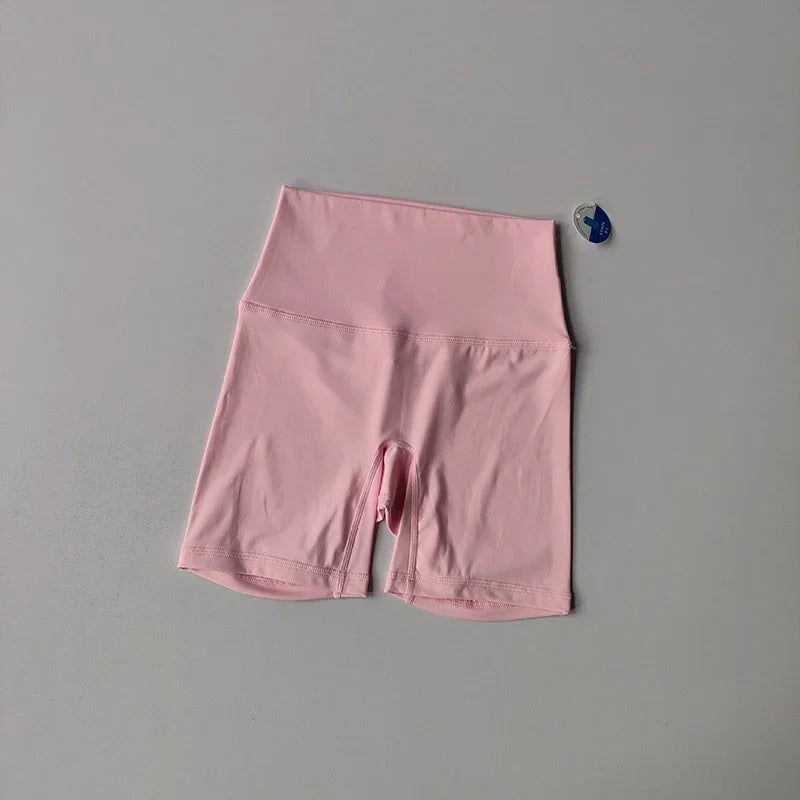 Summer Nude Shorts High Waist Seamless Yoga Shorts Scrunch Bum Gym Shorts Workout Biker Short Stretch Fitness Running Clothing