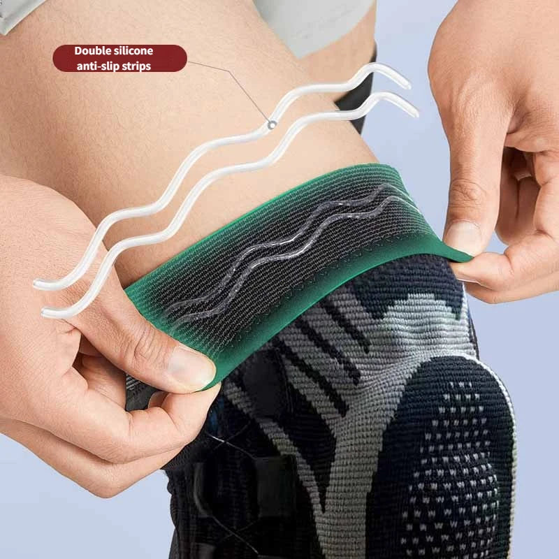 Professional Knee Brace Patella Support Joint Pain Relief Meniscus Support Compression Sleeve for Running Basketball Men Women