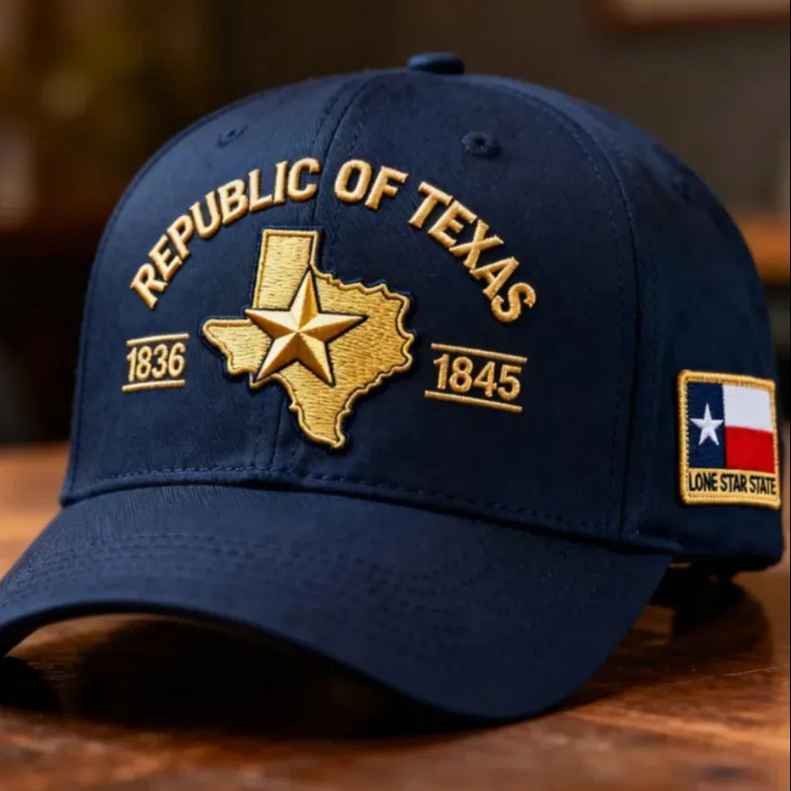 Popular Baseball Cap Texas Logo Embroidery Hat Outdoor Sports Visor Sun Protection Cap