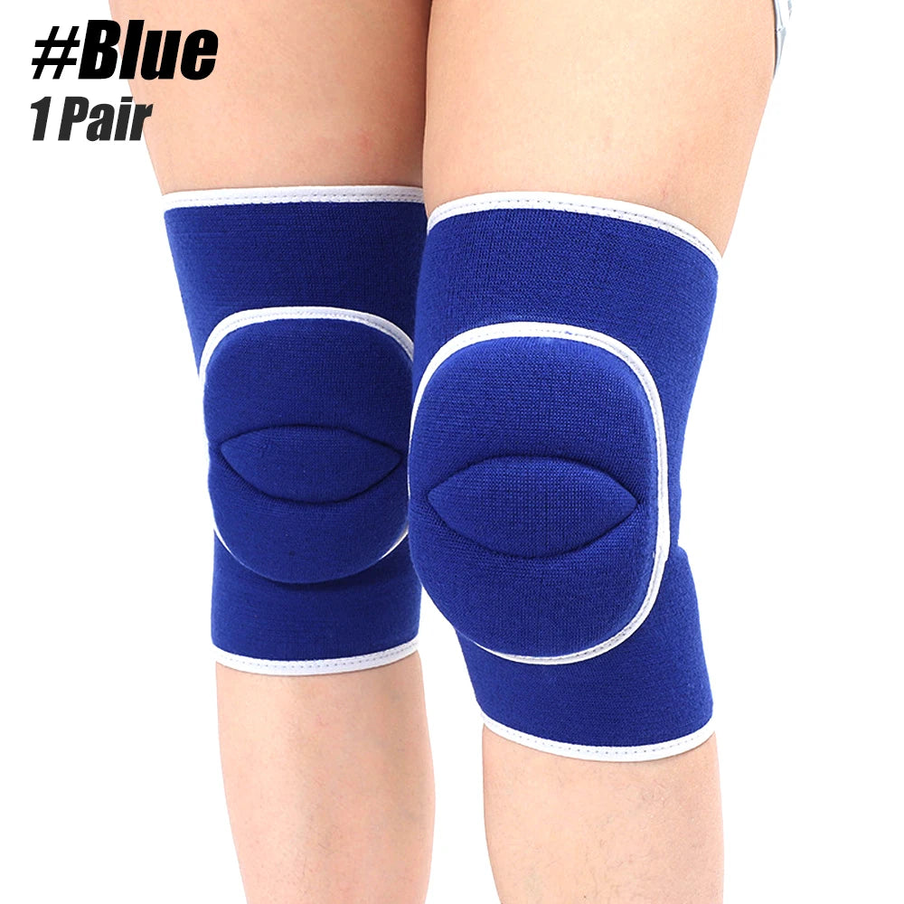 1Pair Sports Knee Pads for Dancers, Soft Knee Protective Knee Brace for Volleyball Football Dance Tennis Running Cycling Workout