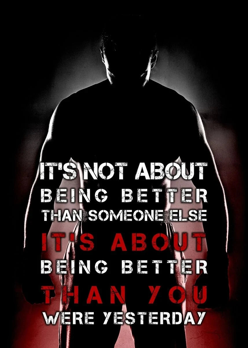 Motivational Quote Bodybuilding Weightlifting Schwarzenegger Man Girl Gym Fitness Poster Prints Canvas Painting Wall Home Decor