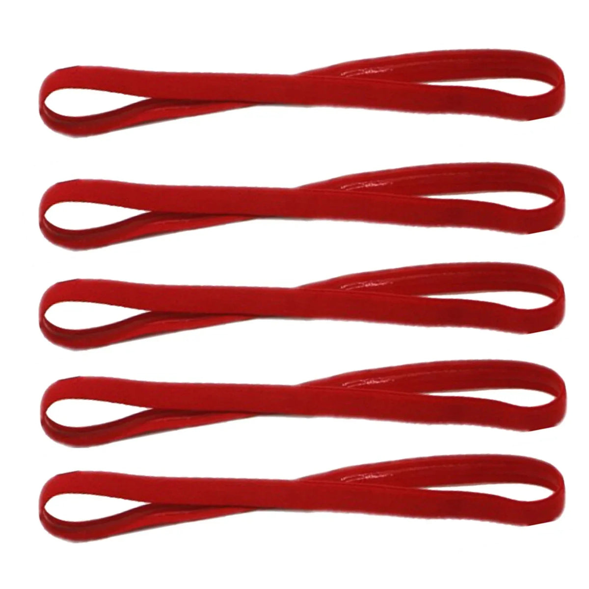 1/5pcs Candy Color Women Men Yoga Hair Bands Sports Headband Girls Sport Anti-slip Elastic Rubber Sweatband Football Running