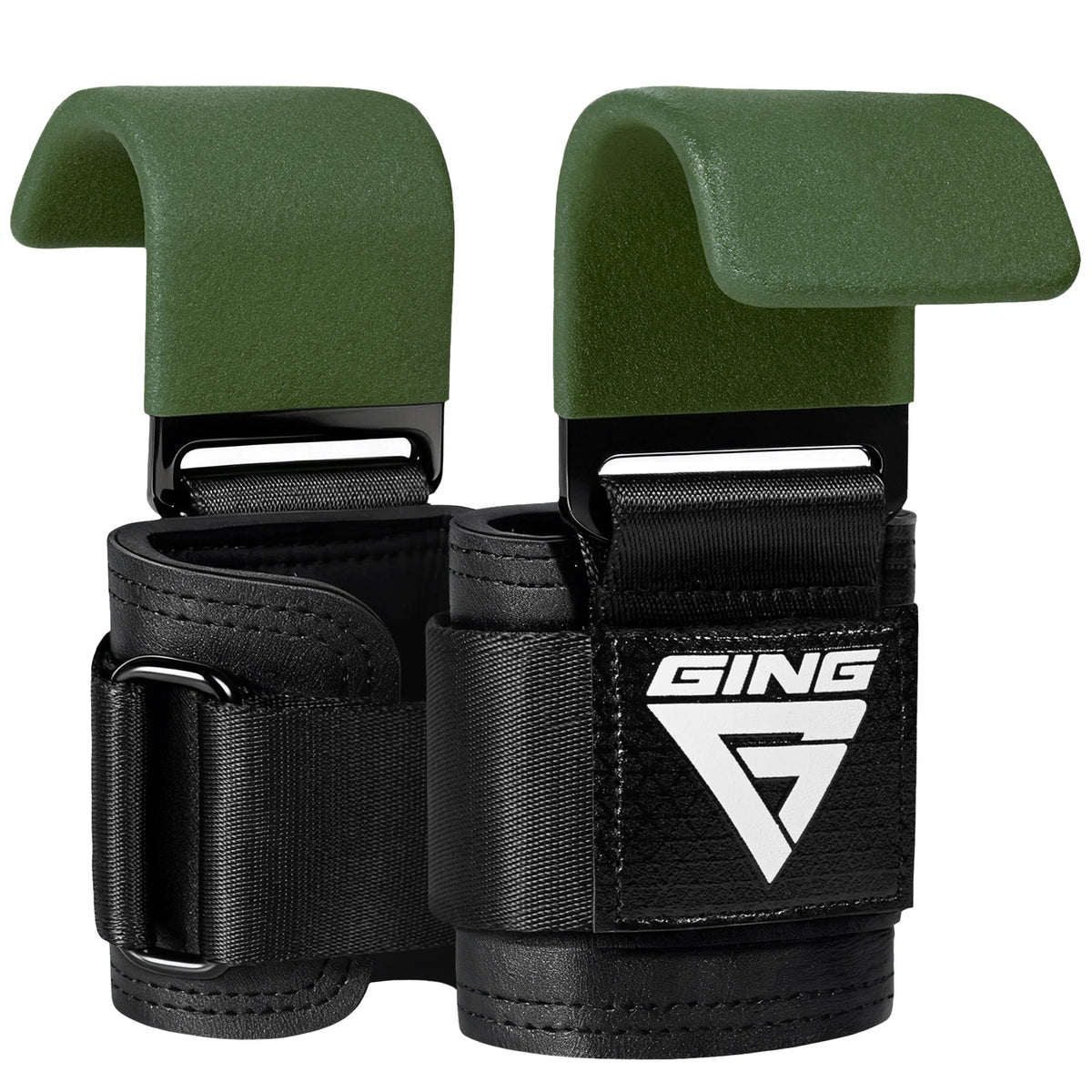 Weight Lifting Hook Grips with Wrist Wraps Gym Hand-Bar Wrist Strap Fitness Hook Weight Strap Pull-Ups Power Lifting Gloves