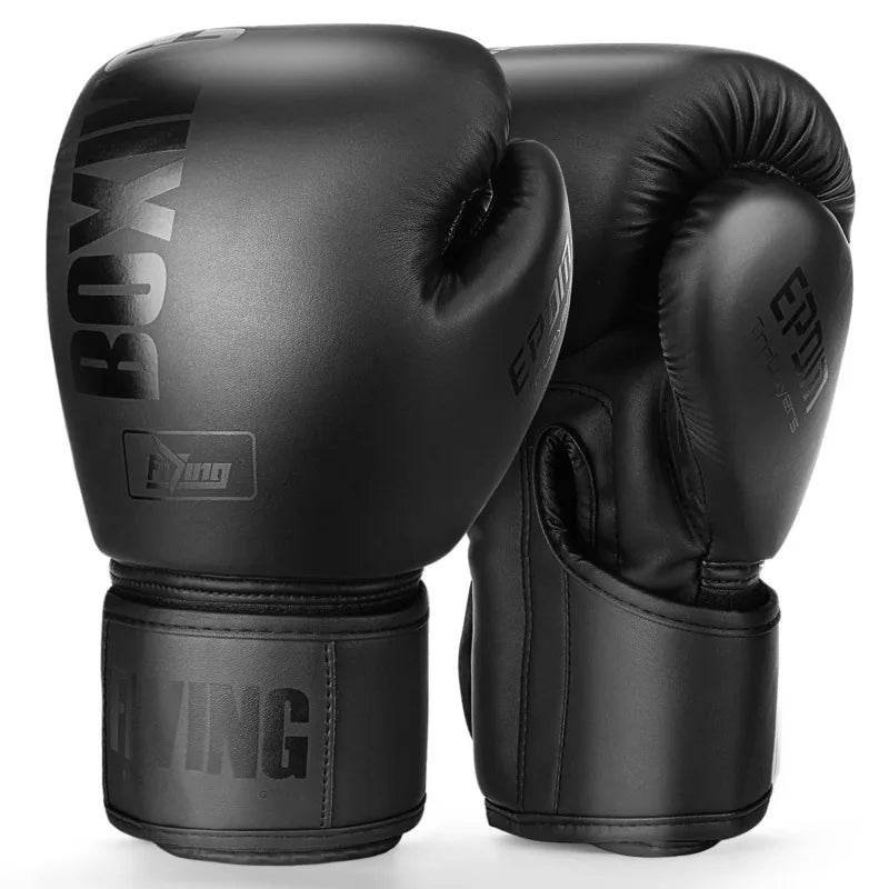 6/8/10/ 12 /14 /16oz Boxing Gloves PU Leather Muay Thai Guantes De Boxeo Free Fight MMA Sandbag Training Glove For Men Women