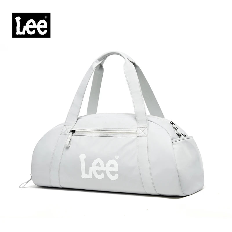 LEE Waterproof Sports Fitness Gym Bag Women Men Large Capacity Yoga Shoe Compartment Dry Pocket Luggage Travel Bag