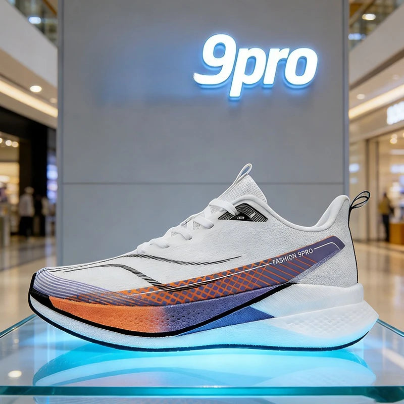 2026 New Chitu 9ro Carbon Fiber Plate Running Sneakers Lightweight Cushion Jogging Trainers Competition Sports Shoes Unisex