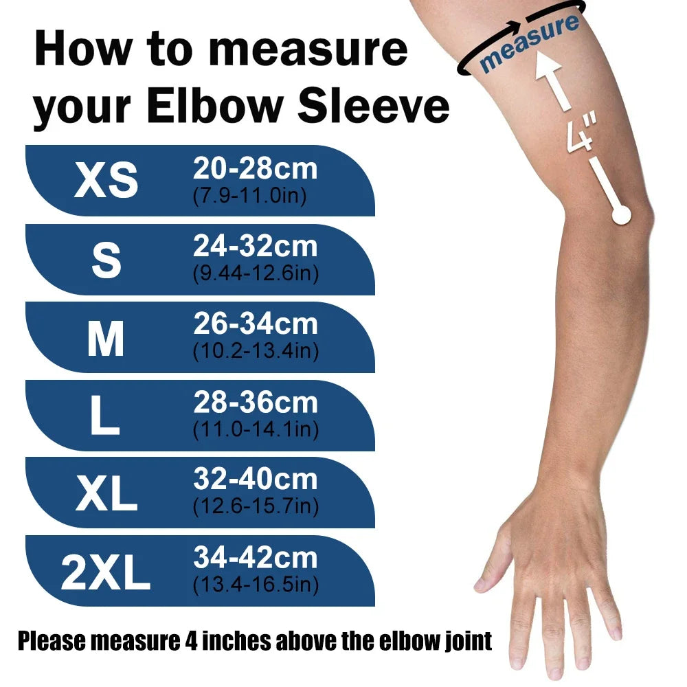 1PC Compression Arm Sleeve with Elbow Pad - Padded Crashproof Protection for Basketball Football - Youth & Adult (XS-XXL)