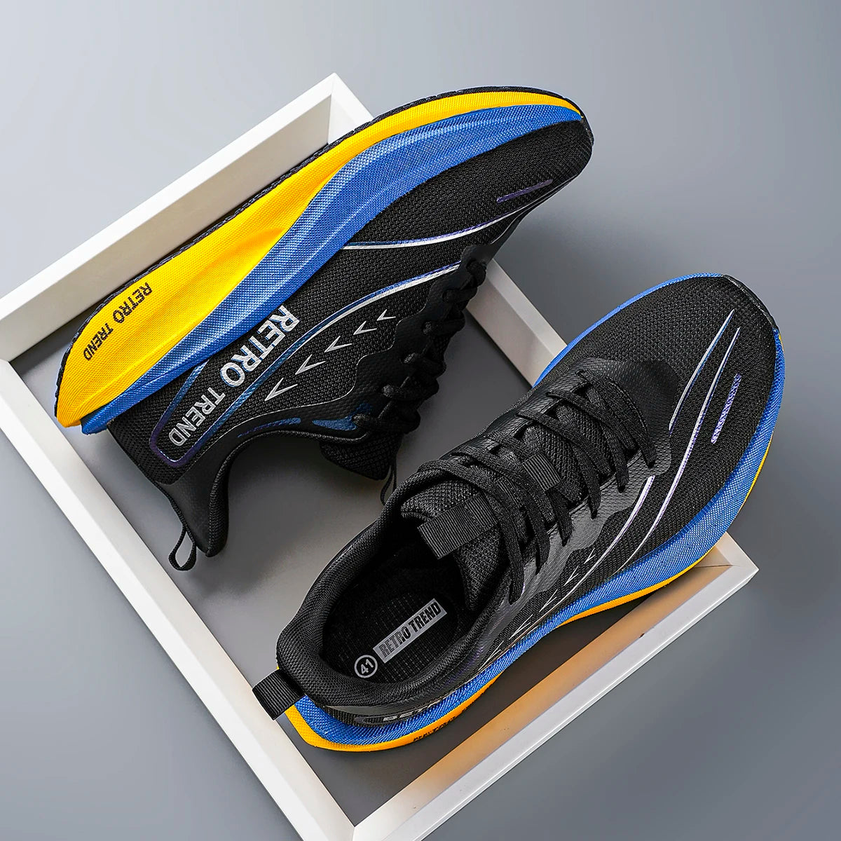 Men's Large Size Sports Shoes Outdoor Hiking Running Comfortable Casual Versatile Fashionable Training Shoes for Couples