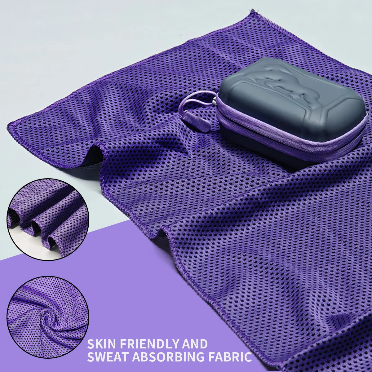 Cooling Towels Cooling Neck Wraps Ice Towel Soft Breathable Microfiber Towel Fitness Workout & More Activities for Gym & Sports