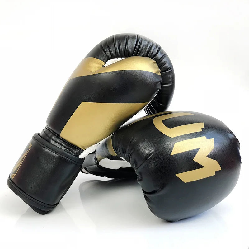 Breathable PU Leather Boxing Gloves for Kids & Adults 12oz 14oz 16oz Professional Training Gloves for Taekwondo And Muay Thai