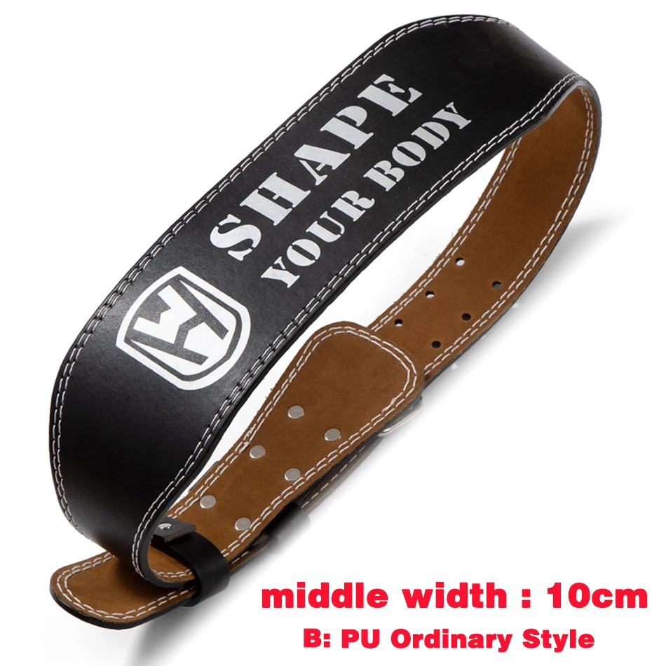 Gym Fitness Buckle Weightlifting Belt Waist Belts for Squats Dumbbell Training Bodybuilding Lumbar Brace Protector